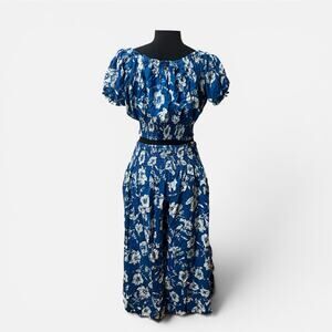 Angels by The Sea Hawaiian Floral Coastal Cottagecore Set S/M